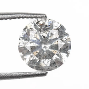 Salt And Pepper Diamond Round Brilliant Cut Diamond