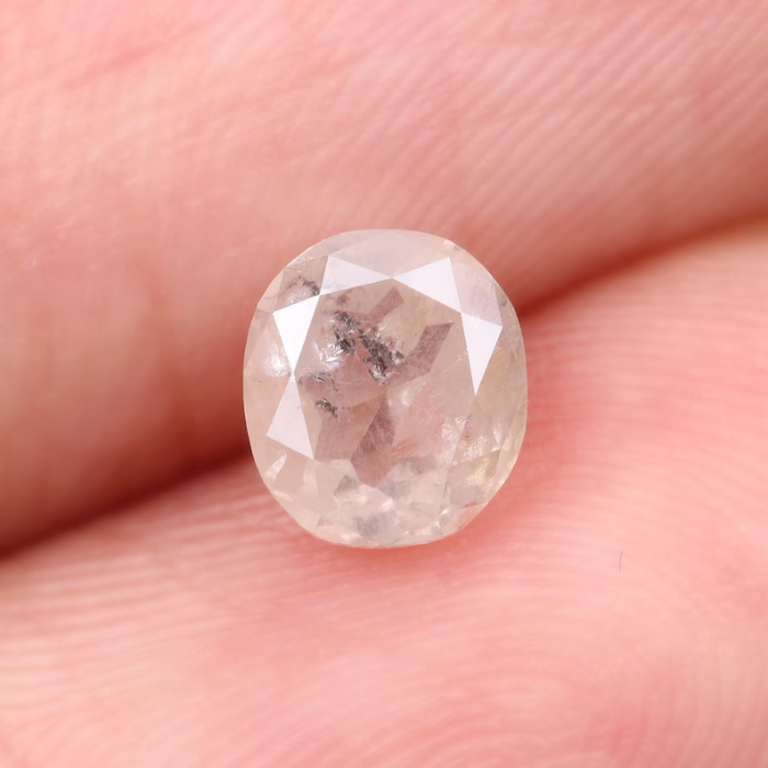 0.94 CT Oval Cut Natural Fancy Full Cut Diamond