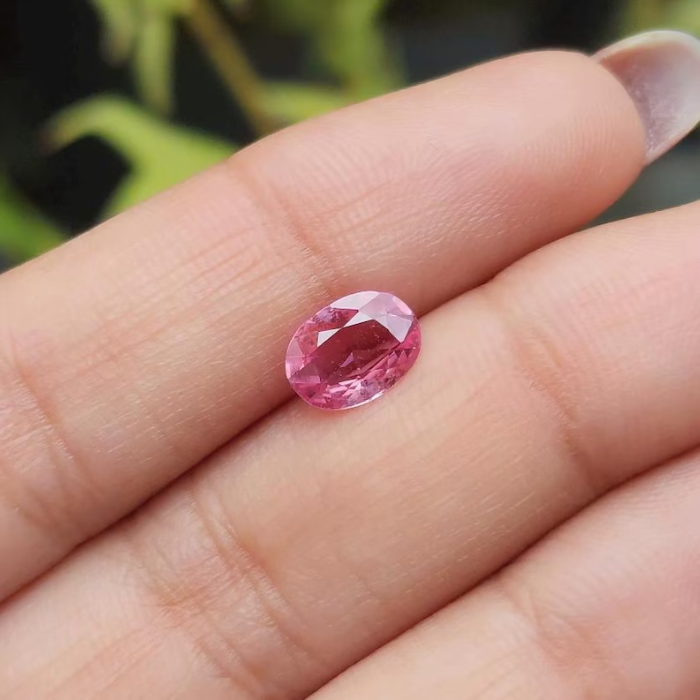 pink natural loose saphhire gemstone