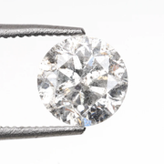 Salt And Pepper Diamond Round Brilliant Cut Diamond