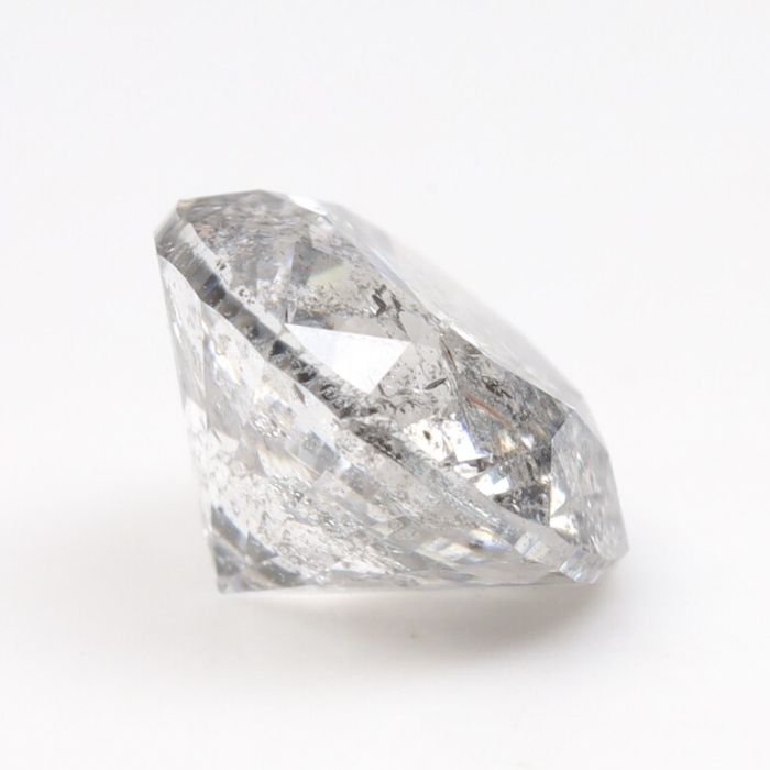 Salt And Pepper Diamond Round Brilliant Cut Diamond