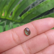 natural loose green saphhire gemstone