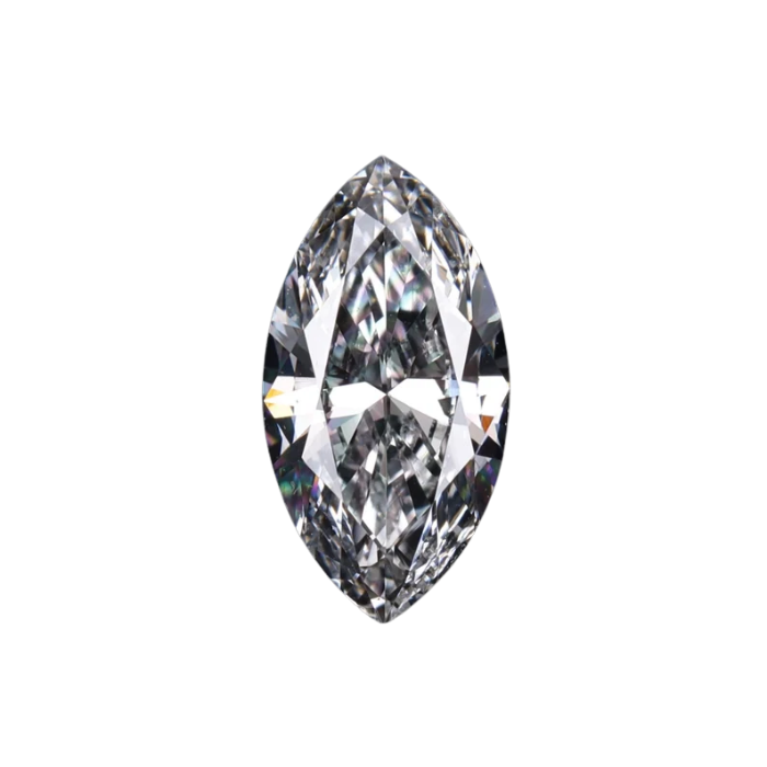 lab grown marquise cut white diamond