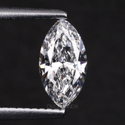 lab grown marquise cut white diamond