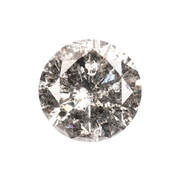 1.00 CT Salt And Pepper Round Brilliant Cut Diamond
