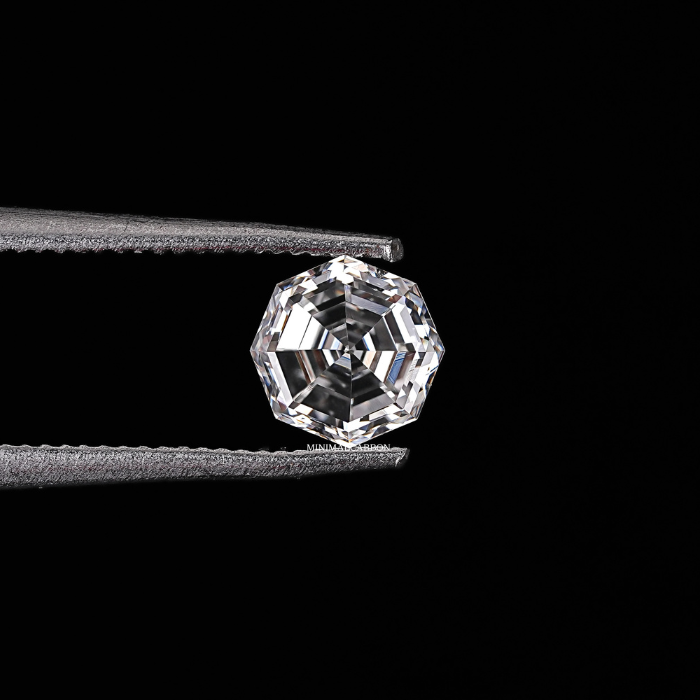 1.02 CT Octagon Cut Natural Loose Matching Pair Diamond