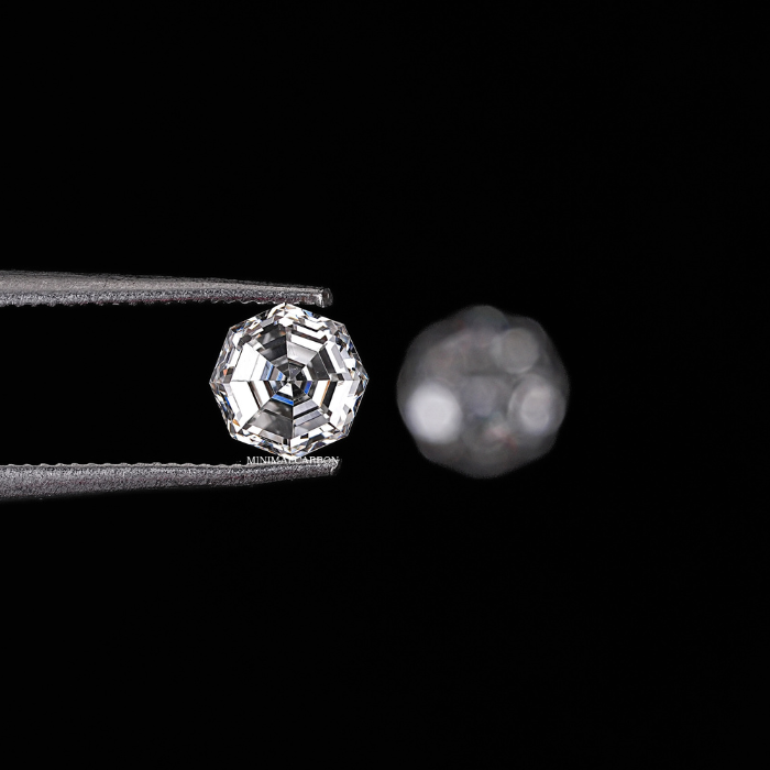 1.02 CT Octagon Cut Natural Loose Matching Pair Diamond