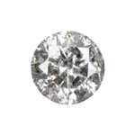 1.02 CT Round Brilliant Cut Natural Loose Salt and Pepper Diamond - Minimal Carbon