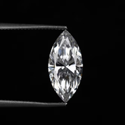 IGI certified marquise lab grown white diamond