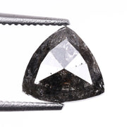1.04 CT Salt and Pepper Trillion Cut Diamond