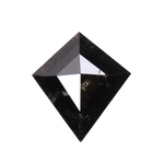 1.04 CT Kite Cut Salt And Pepper Earth Mined Diamond - Minimal Carbon