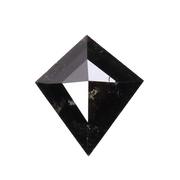 1.04 CT Kite Cut Salt And Pepper Earth Mined Diamond - Minimal Carbon