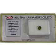 natural grren oval cut saphhire gemstone certificate