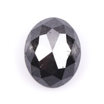 1.06 CT Oval Cut Salt and Pepper Natural Loose Diamond