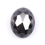 1.06 CT Oval Cut Salt and Pepper Natural Loose Diamond