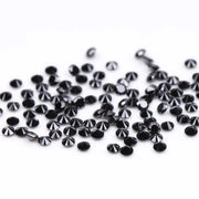1.09 CT, 1.30 MM Round Brilliant Cut Black Natural Loose Diamond - Minimal Carbon