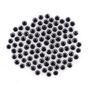 1.09 CT, 1.30 MM Round Brilliant Cut Black Natural Loose Diamond - Minimal Carbon