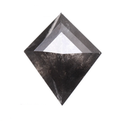 1.16 CT Salt And Pepper Kite Cut Natural Diamond - Minimal Carbon