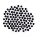 1.1 MM to 1.5 MM Enhanced Black Round Brilliant Cut Diamonds