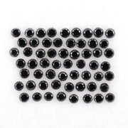 1.20 MM Round Brilliant Cut Black Natural Loose Diamond - Minimal Carbon