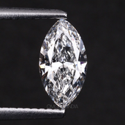 marquise cut lab grown white diamond