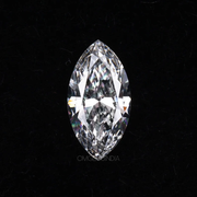 marquise cut lab grown white diamond