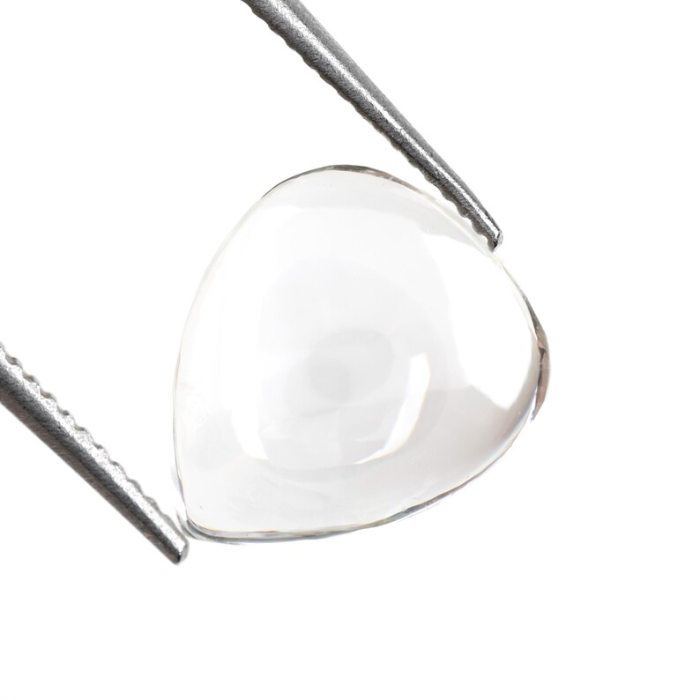 lab grown pear cut cabochon diamond