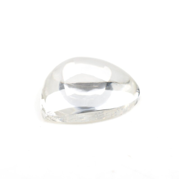 lab grown pear cut cabochon diamond