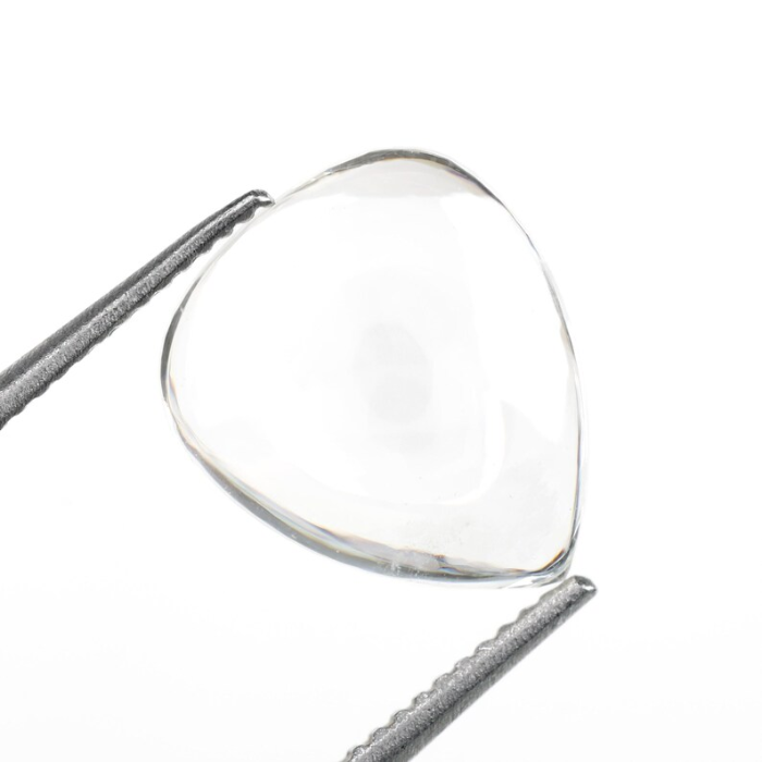 lab grown pear cut cabochon diamond