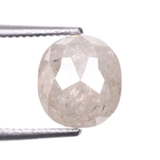 1.34 CT Oval Cut Loose Natural Salt And Pepper Diamond
