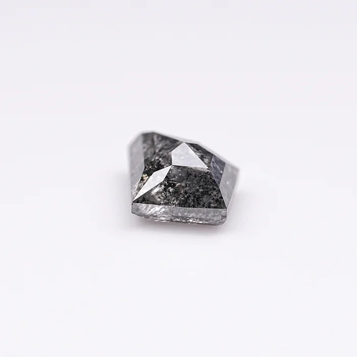 1.37 CT Kite Shape Salt & Pepper Loose Diamond