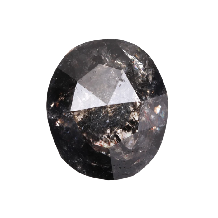 Oval Cut Natural Earth Mined Rose Cut Diamond