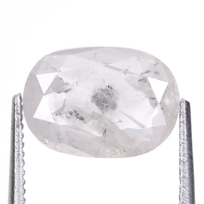 1.48 CT Oval Cut Salt and Pepper Loose Natural Diamond