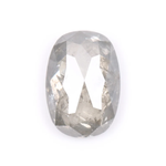 1.50 CT Oval Cut Salt and Pepper Natural Loose Diamond - Minimal Carbon