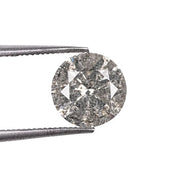 1.50 CT Round Brilliant Cut Salt And Pepper Diamond