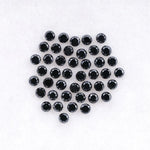 1.6 MM to 2.0 MM Enhanced Black Round Brilliant Cut Diamonds