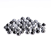1.6 MM to 2.0 MM Enhanced Black Round Brilliant Cut Diamonds