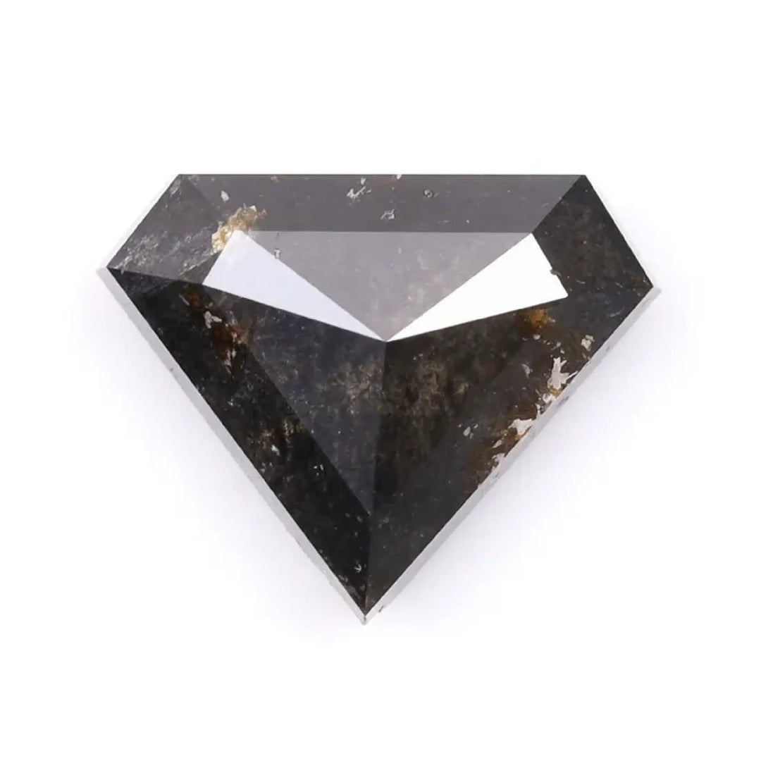 1.73 CT Salt And Pepper Pentagon Cut Diamond