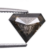 1.73 CT Salt And Pepper Pentagon Cut Diamond