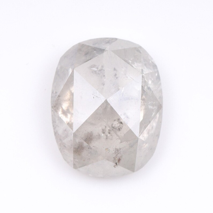 1.75 CT Oval Cut Salt and Pepper Earth Mined Diamond