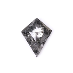 1.97 CT Salt and Pepper Kite Cut Natural Diamond - Minimal Carbon