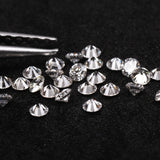 1.5 MM Natural Loose Diamond Natural White Round Brilliant Cut Diamond For Earring