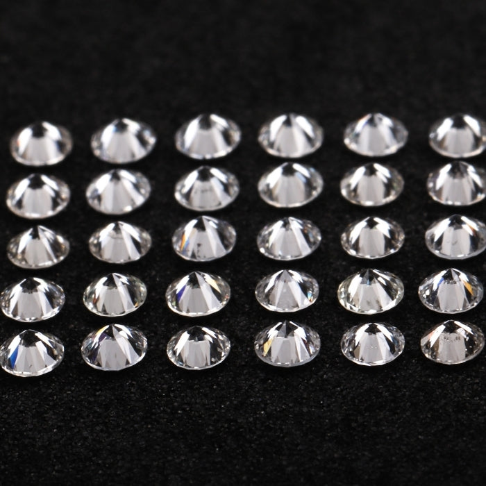 2.5 MM Natural Loose Diamond Natural White Round Brilliant Cut Diamond For Earring & Ring