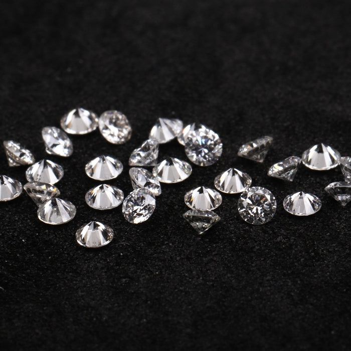 1.8 MM White Round Brilliant Cut Diamond Natural Loose Diamond For Earrings
