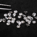 1.6 MM Natural White Round Brilliant Cut Diamond Natural Loose Diamond For Earring