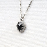 Natural Black Diamond Pendant Gift