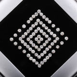 1.8 MM White Round Brilliant Cut Diamond Natural Loose Diamond For Earrings
