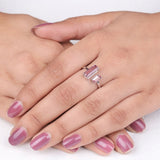 Pink Tourmaline Ring