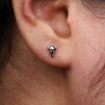 Load image into Gallery viewer, Kite Stud Earring Pair
