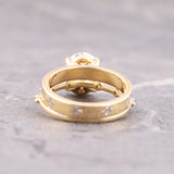 Oval Cut Lab Diamond Anniversary Ring